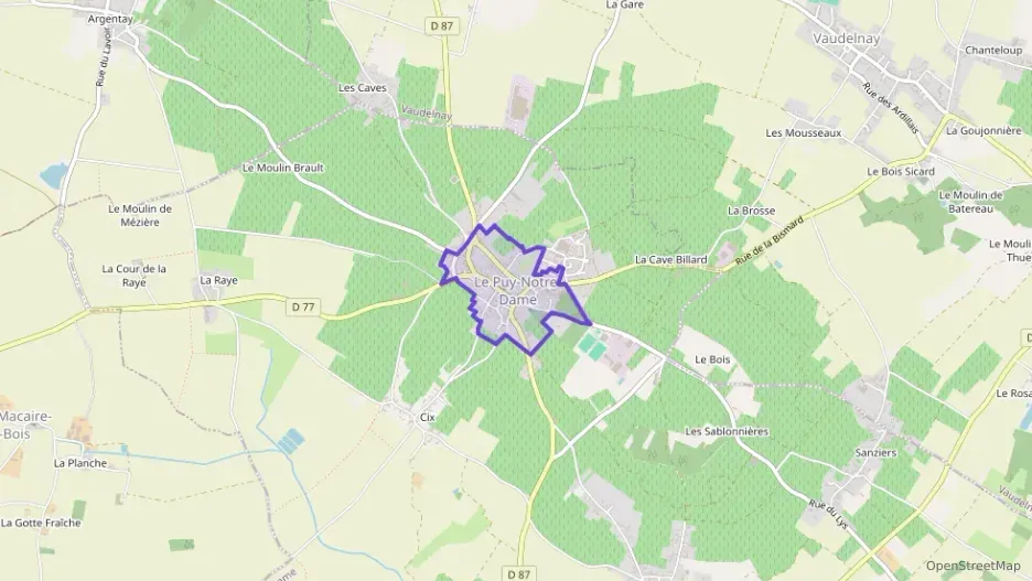 Appartement 40 m² une piece à vendre à Le Puy-Notre-Dame