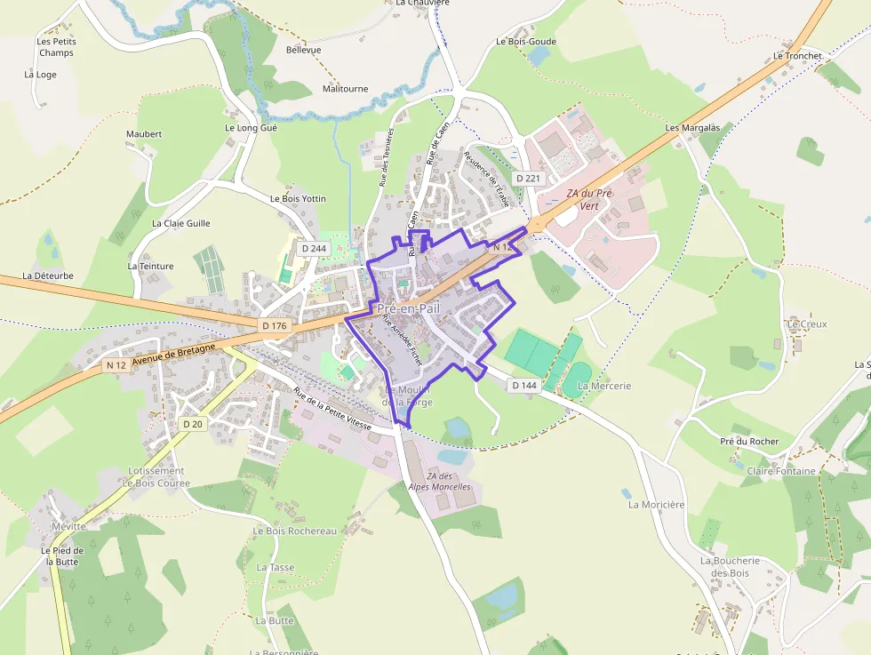 Appartement 47 m² deux pieces à vendre à Pré-en-Pail-Saint-Samson