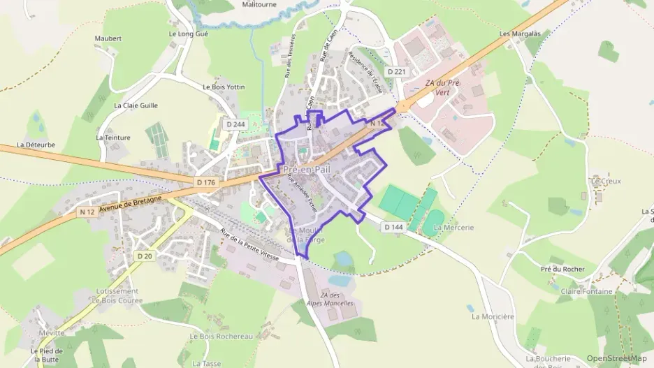 Appartement 47 m² deux pieces à vendre à Pré-en-Pail-Saint-Samson Appartement 47 m² deux pieces à vendre à Pré-en-Pail-Saint-Samson