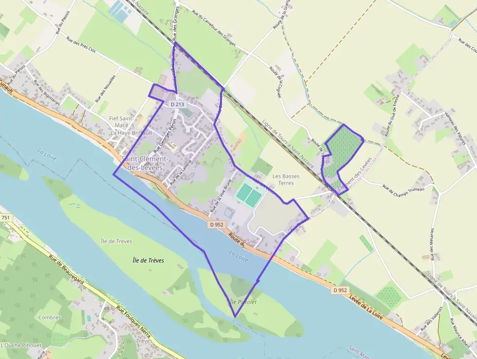 Appartement 33 m² une piece à vendre à Saint-Clément-des-Levées