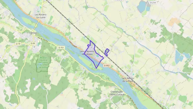 Appartement 33 m² une piece à vendre à Saint-Clément-des-Levées