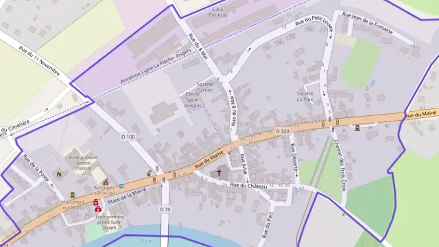 Appartement 56 m² deux pieces à vendre à Bazouges Cré sur Loir