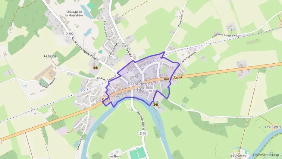 Appartement 56 m² deux pieces à vendre à Bazouges Cré sur Loir