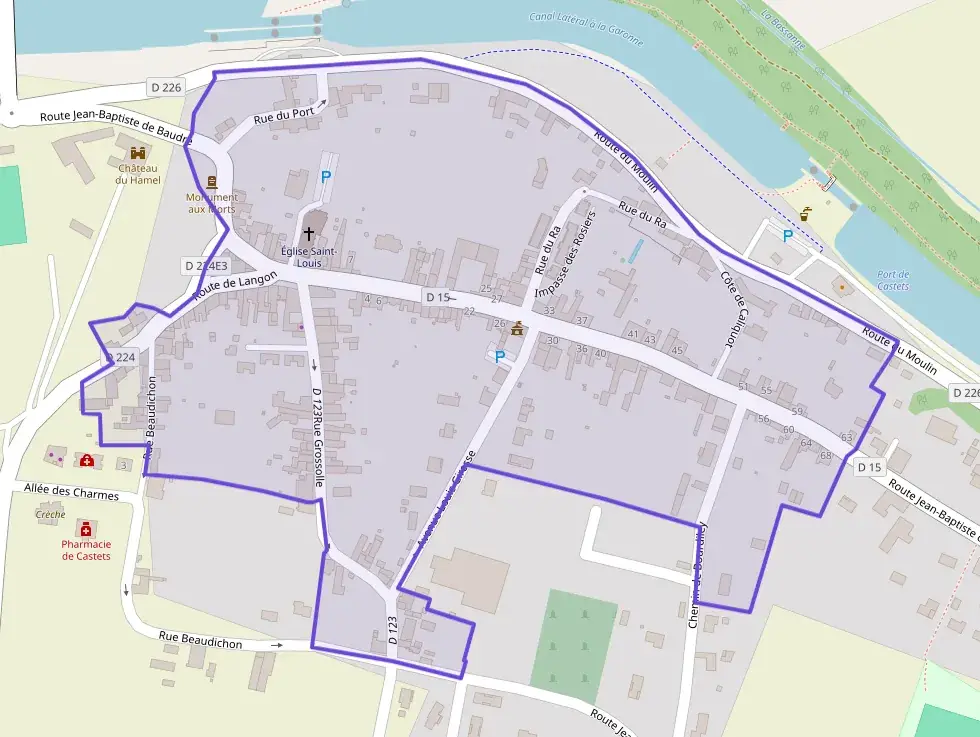 Appartement 107 m² deux pieces à vendre à Castets et Castillon