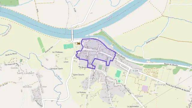 Appartement 107 m² deux pieces à vendre à Castets et Castillon