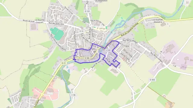 Appartement 60 m² trois pièces à vendre à Loué