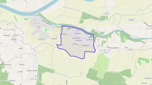 Appartement 30 m² une piece à vendre à Castets et Castillon