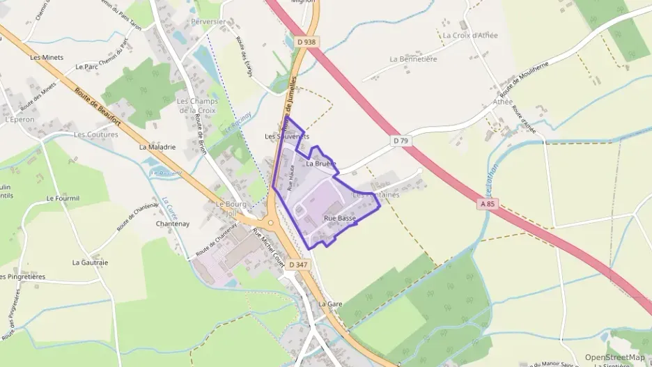 Appartement 60 m² trois pièces à vendre à Longué-Jumelles Appartement 60 m² trois pièces à vendre à Longué-Jumelles