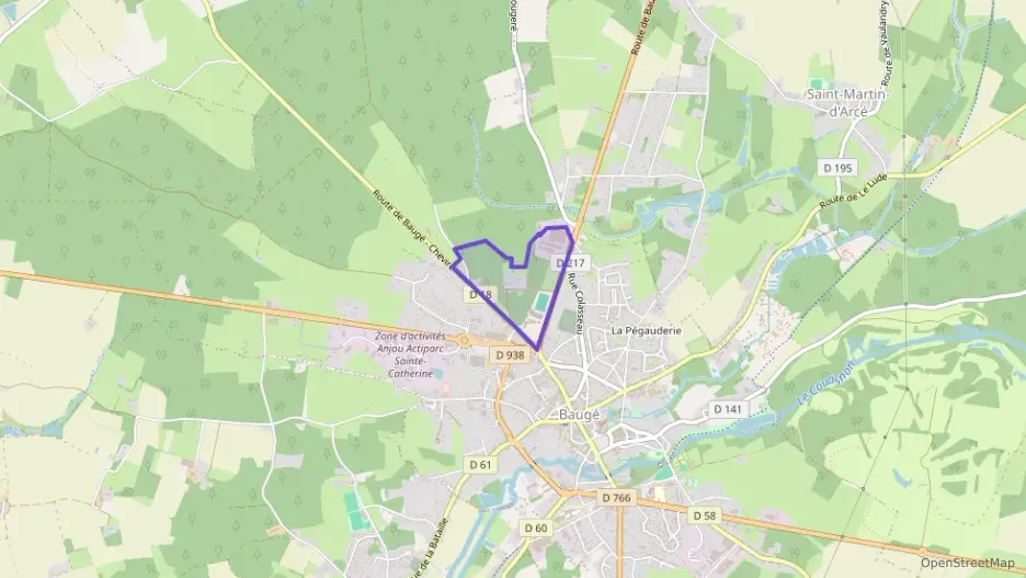 Appartement 100 m² quatre pièces à vendre à Baugé-en-Anjou