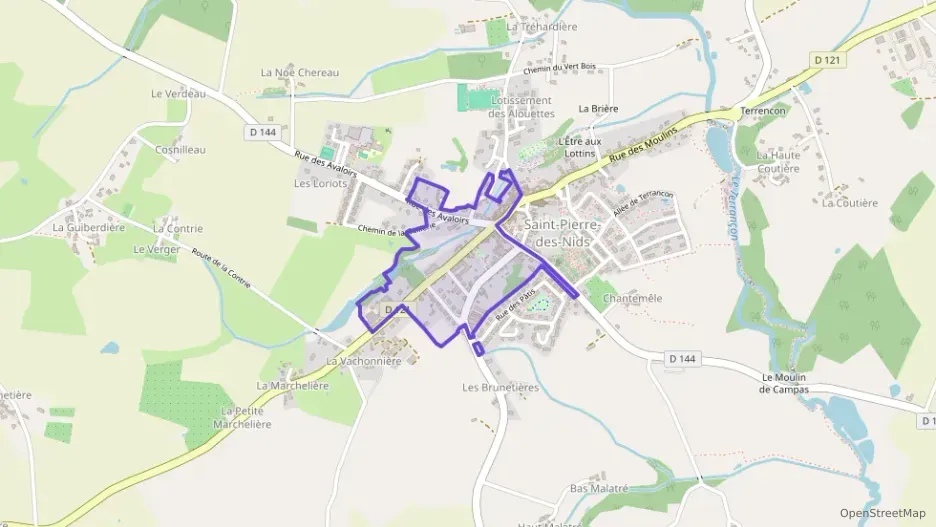 Appartement 57 m² deux pieces à vendre à Saint-Pierre-des-Nids