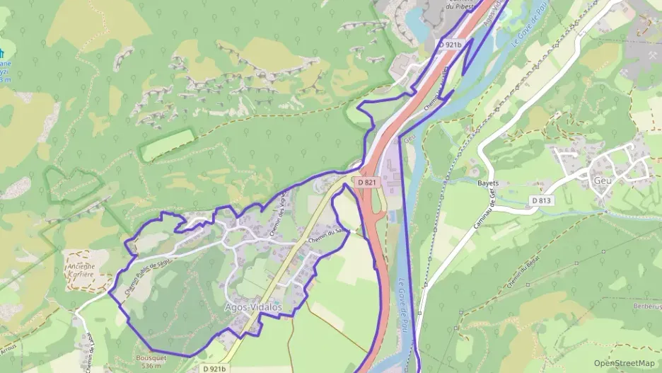 Appartement 42 m² deux pieces à vendre à Agos-Vidalos Appartement 42 m² deux pieces à vendre à Agos-Vidalos