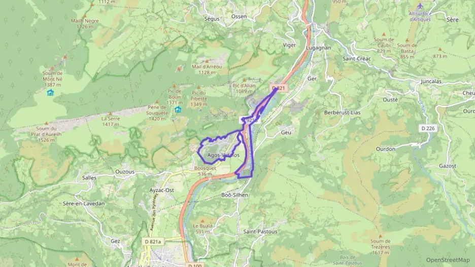 Appartement 42 m² deux pieces à vendre à Agos-Vidalos Appartement 42 m² deux pieces à vendre à Agos-Vidalos