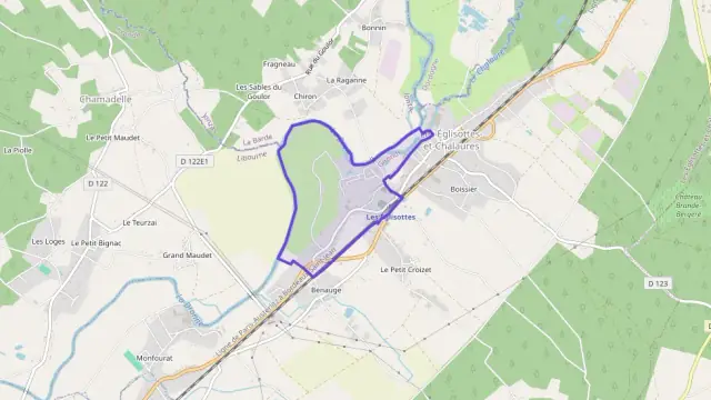 Appartement 85 m² trois pièces à vendre à Les Églisottes-et-Chalaures