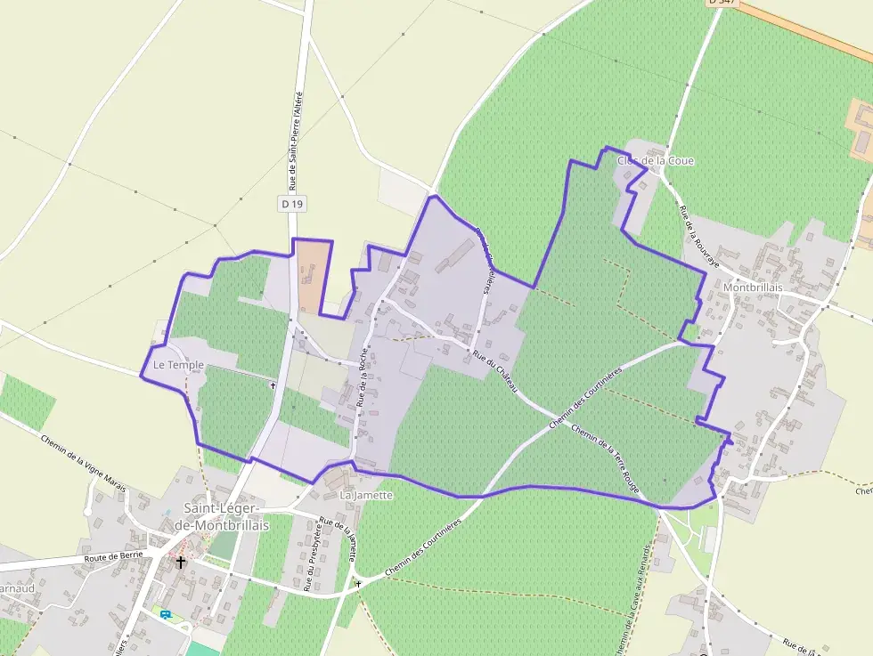 Appartement 45 m² trois pièces à vendre à Saint-Léger-de-Montbrillais