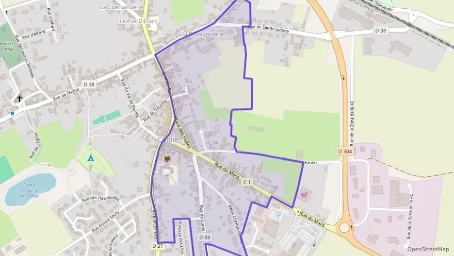 Appartement 50 m² deux pieces à vendre à Conlie Appartement 50 m² deux pieces à vendre à Conlie