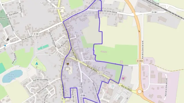 Appartement 50 m² deux pieces à vendre à Conlie