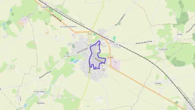 Appartement 50 m² deux pieces à vendre à Conlie