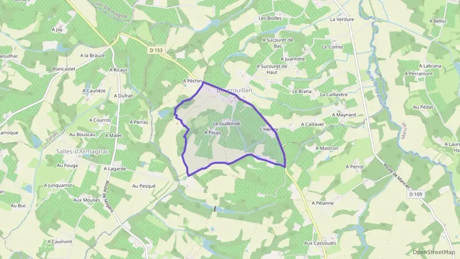 Appartement 72 m² quatre pièces à vendre à Bourrouillan Appartement 72 m² quatre pièces à vendre à Bourrouillan