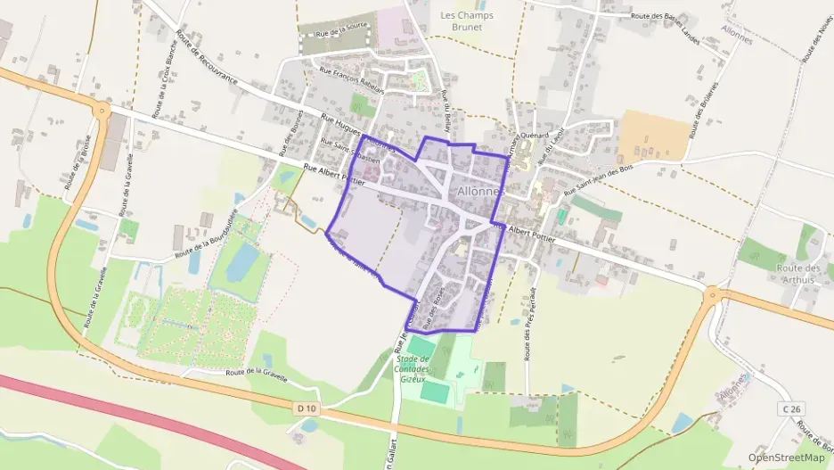 Appartement 52 m² trois pièces à vendre à Allonnes Appartement 52 m² trois pièces à vendre à Allonnes