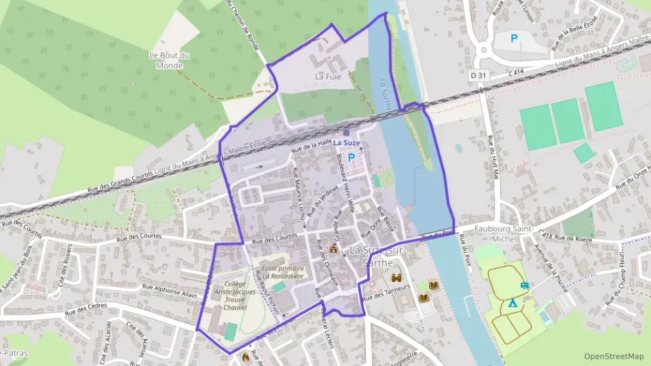 Appartement 45 m² deux pieces à vendre à La Suze-sur-Sarthe