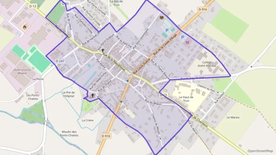 Appartement 40 m² deux pieces à vendre à Trun Appartement 40 m² deux pieces à vendre à Trun