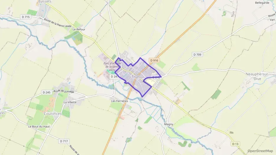 Appartement 40 m² deux pieces à vendre à Trun Appartement 40 m² deux pieces à vendre à Trun