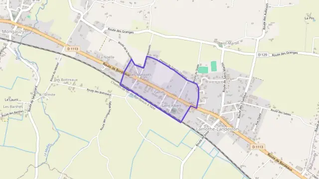 Appartement 93 m² trois pièces à vendre à Lamothe-Landerron