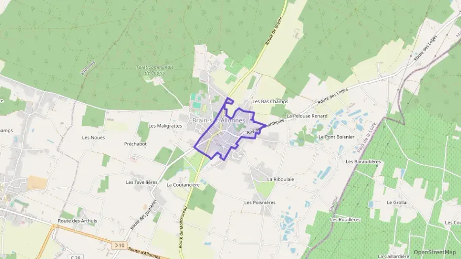 Appartement 55 m² trois pièces à vendre à Brain-sur-Allonnes