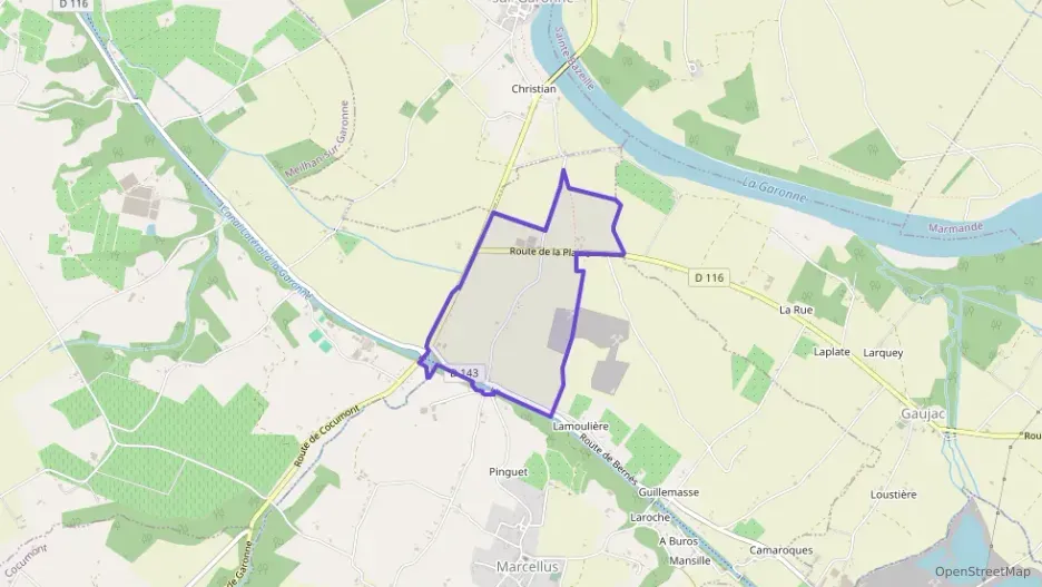 Appartement 50 m² trois pièces à vendre à Marcellus