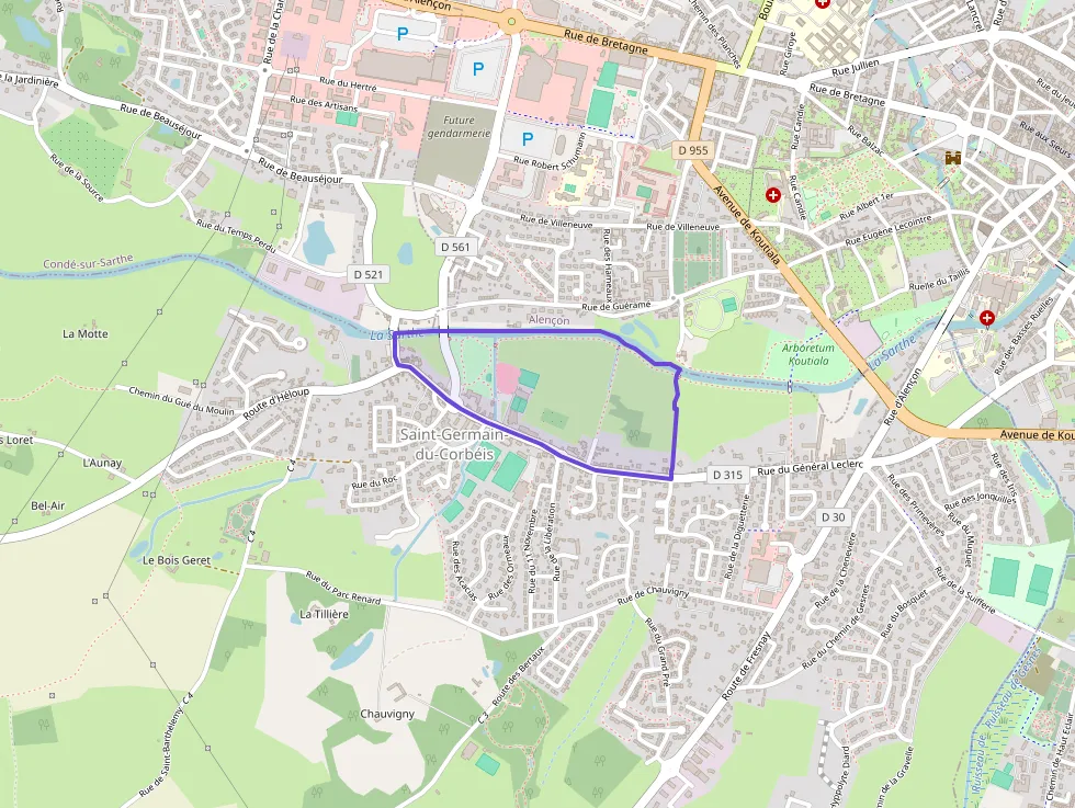 Appartement 41 m² deux pieces à vendre à Saint-Germain-du-Corbéis