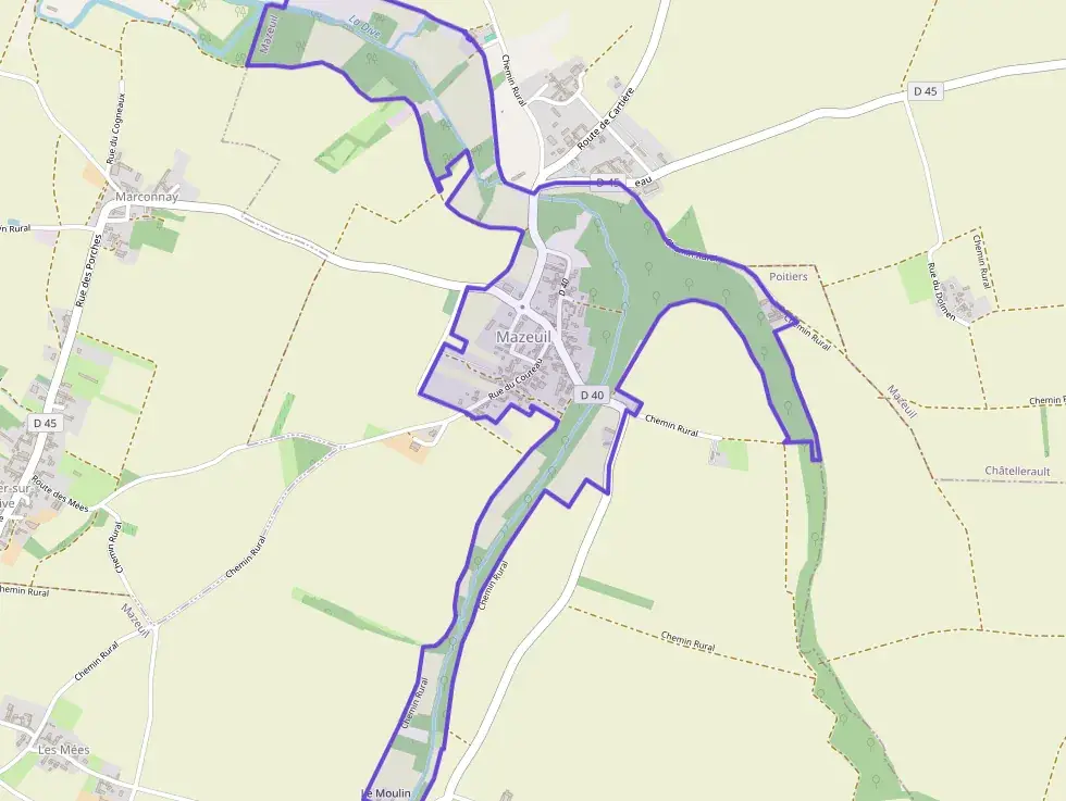 Appartement 57 m² trois pièces à vendre à Mazeuil