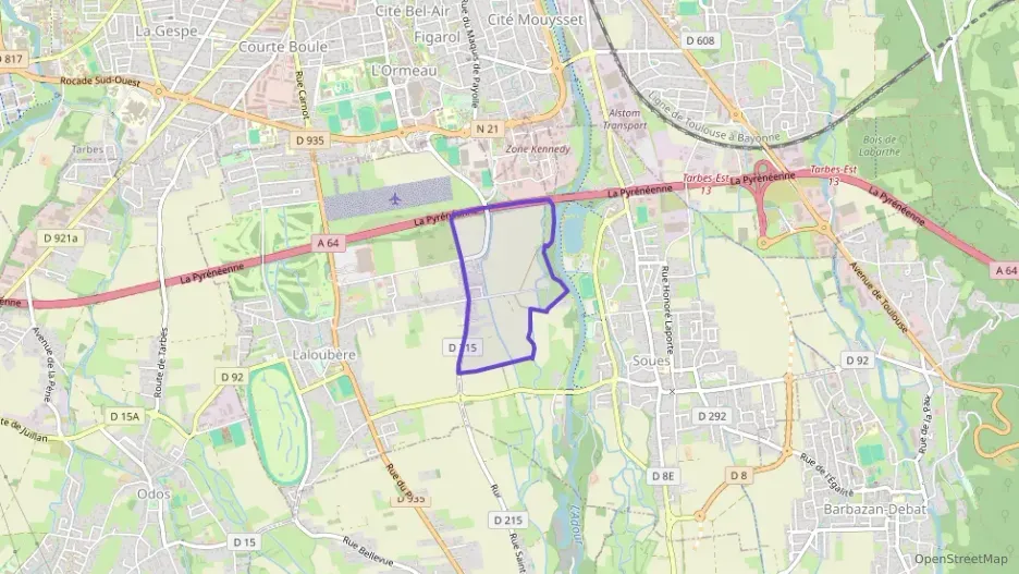 Appartement 42 m² deux pieces à vendre à Laloubère Appartement 42 m² deux pieces à vendre à Laloubère