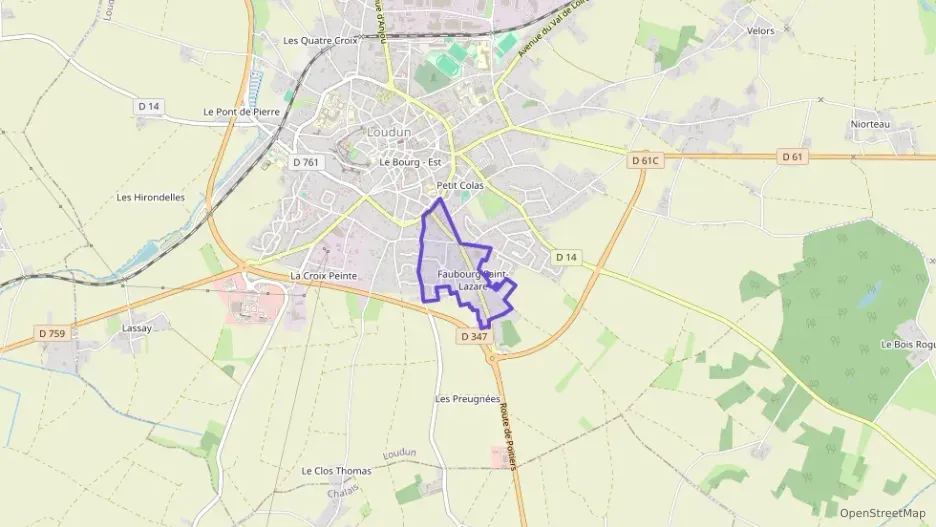 Appartement 46 m² deux pieces à vendre à Loudun Appartement 46 m² deux pieces à vendre à Loudun