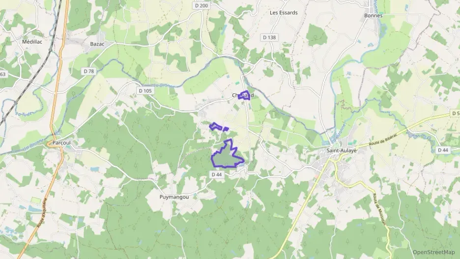 Appartement 53 m² trois pièces à vendre à Parcoul-Chenaud