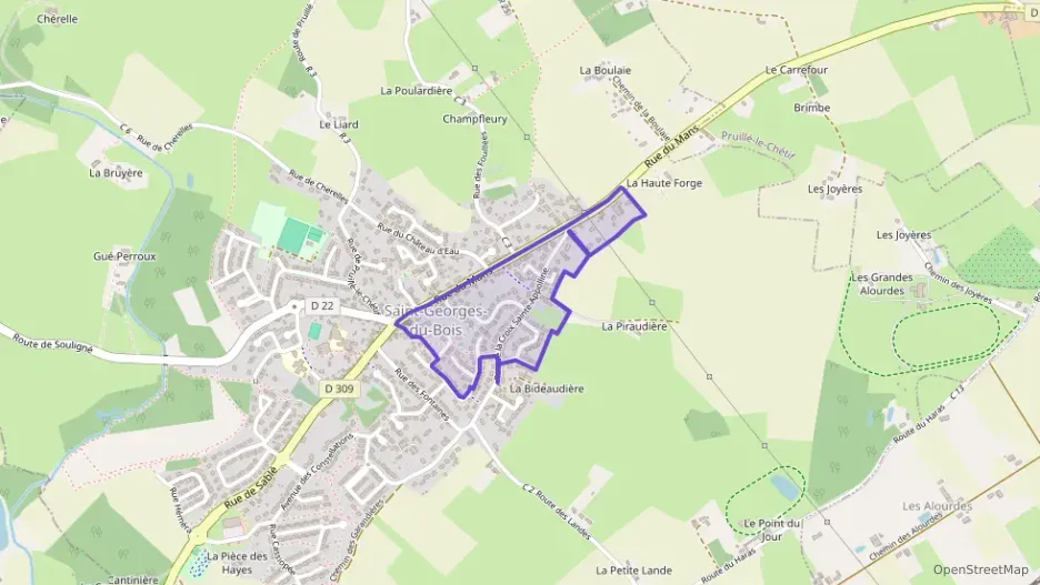 Appartement 42 m² deux pieces à vendre à Saint-Georges-du-Bois Appartement 42 m² deux pieces à vendre à Saint-Georges-du-Bois