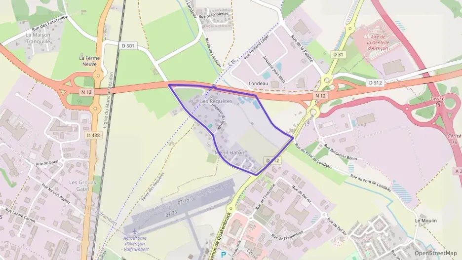 Appartement 54 m² trois pièces à vendre à Valframbert Appartement 54 m² trois pièces à vendre à Valframbert