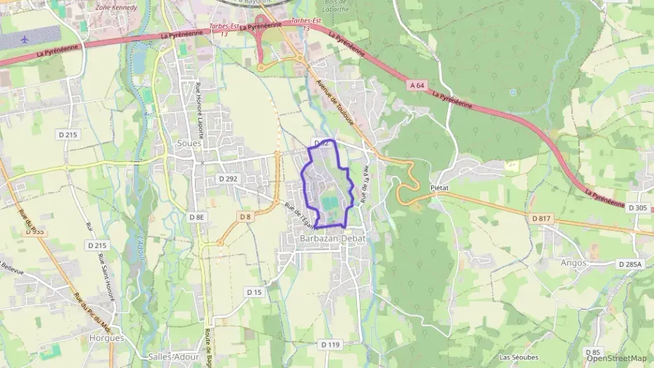 Appartement 74 m² trois pièces à vendre à Barbazan-Debat