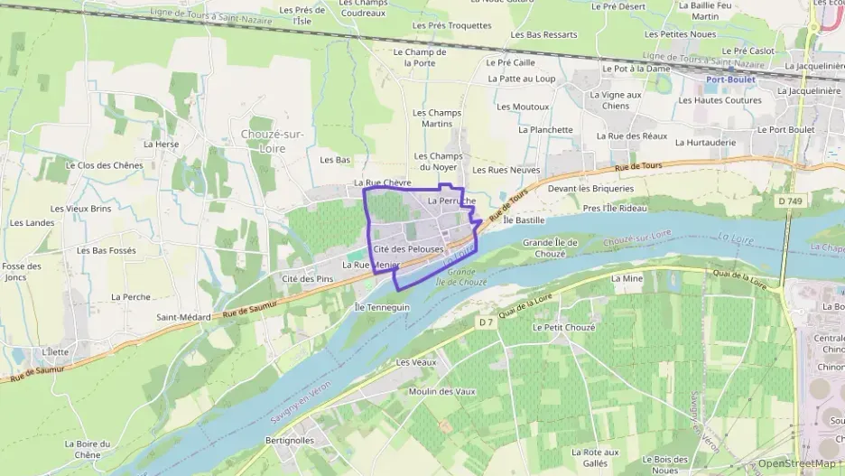 Appartement 91 m² quatre pièces à vendre à Chouzé-sur-Loire