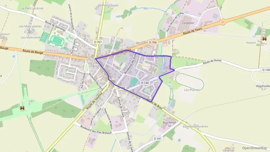 Appartement 66 m² trois pièces à vendre à Noyant-Villages Appartement 66 m² trois pièces à vendre à Noyant-Villages