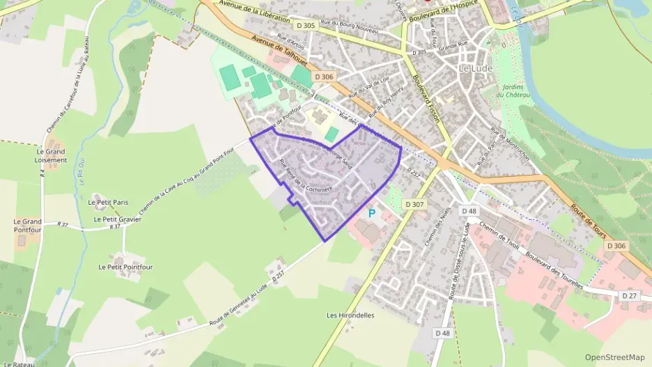 Appartement 40 m² deux pieces à vendre à Le Lude Appartement 40 m² deux pieces à vendre à Le Lude