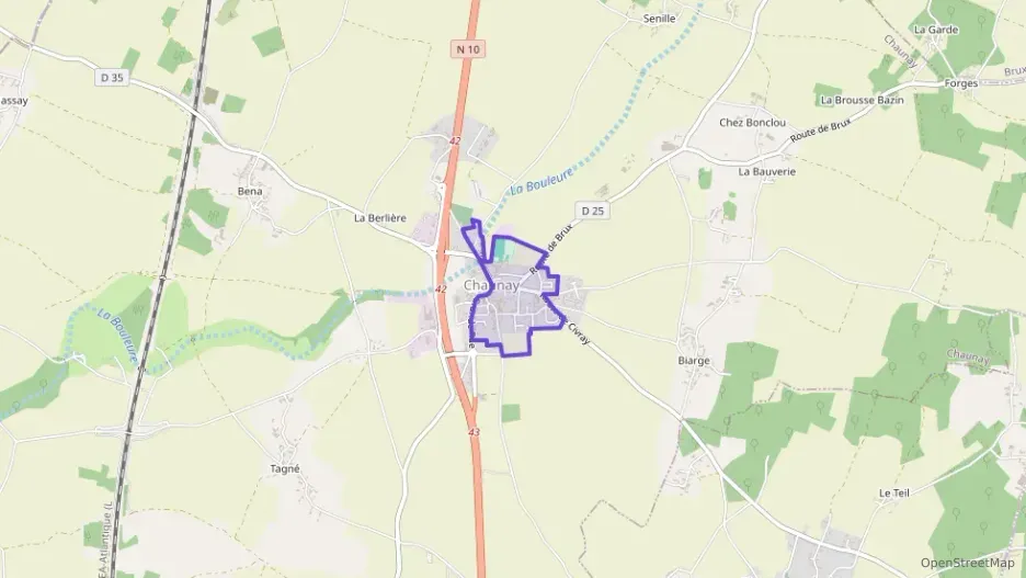 Appartement 30 m² une piece à vendre à Chaunay Appartement 30 m² une piece à vendre à Chaunay