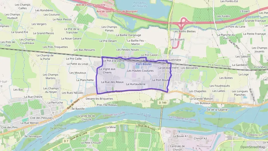 Appartement 65 m² trois pièces à vendre à Chouzé-sur-Loire