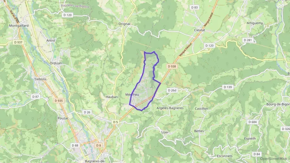 Appartement 56 m² trois pièces à vendre à Mérilheu Appartement 56 m² trois pièces à vendre à Mérilheu