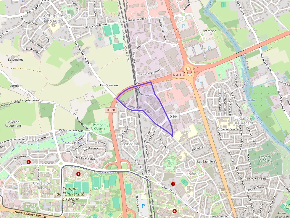 Appartement 140 m² trois pièces à vendre à La Chapelle-Saint-Aubin