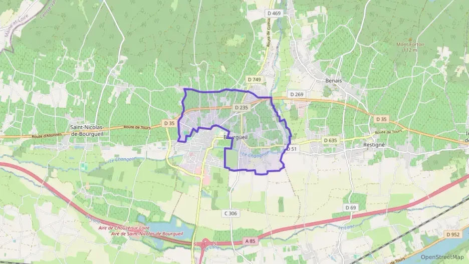 Appartement 48 m² deux pieces à vendre à Bourgueil Appartement 48 m² deux pieces à vendre à Bourgueil