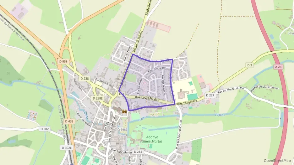 Appartement 28 m² une piece à vendre à Sées Appartement 28 m² une piece à vendre à Sées