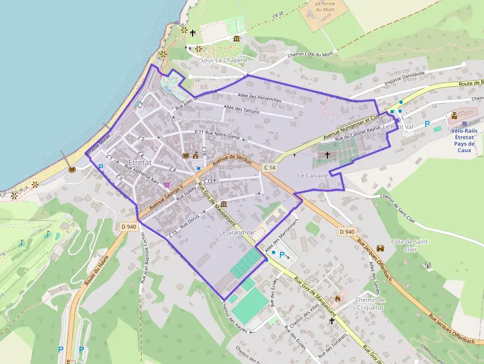 Appartement 80 m² trois pièces à vendre à Étretat