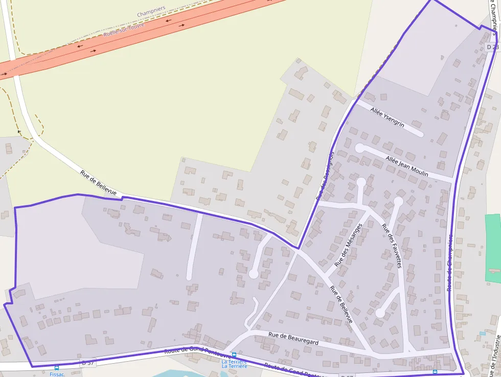Appartement 45 m² deux pieces à vendre à Ruelle-sur-Touvre