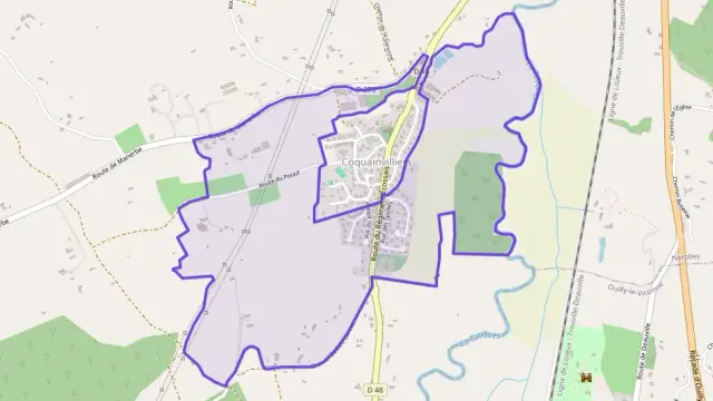 Appartement 48 m² deux pieces à vendre à Coquainvilliers