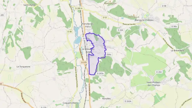 Appartement 48 m² trois pièces à vendre à Le Breuil-en-Auge